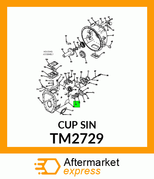 CUP SIN TM2729