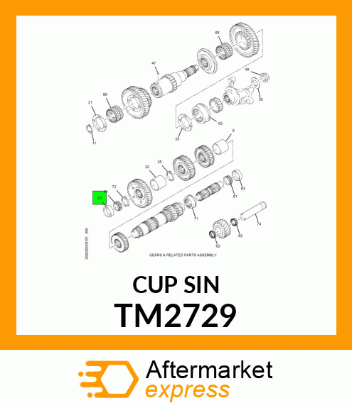 CUP SIN TM2729