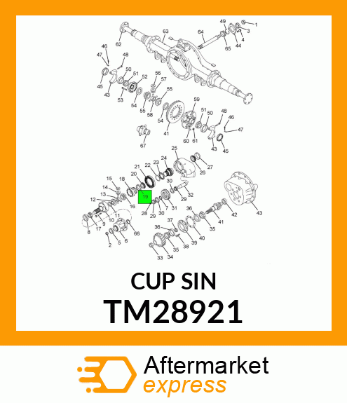 CUP SIN TM28921