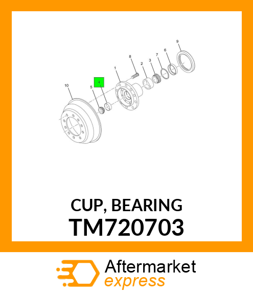 CUP, BEARING TM720703