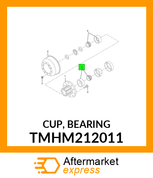 CUP, BEARING TMHM212011