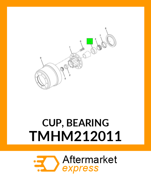 CUP, BEARING TMHM212011