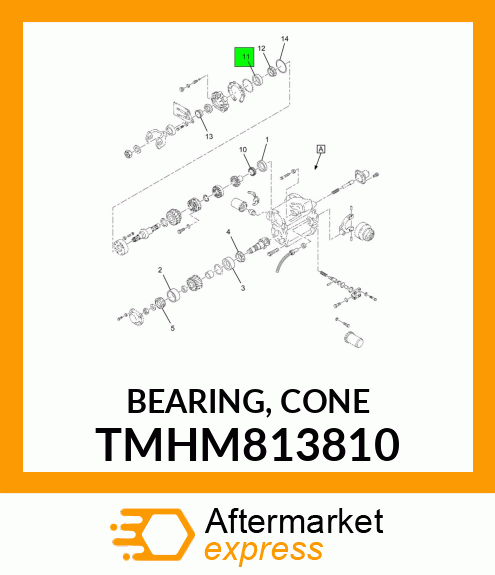 BEARING, CONE TMHM813810