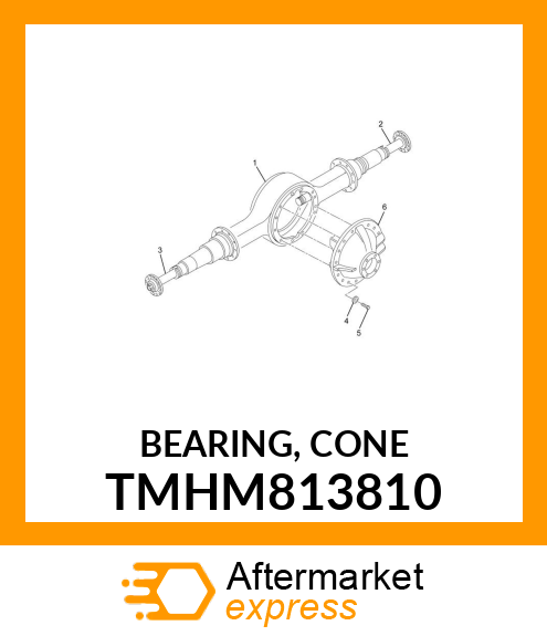 BEARING, CONE TMHM813810