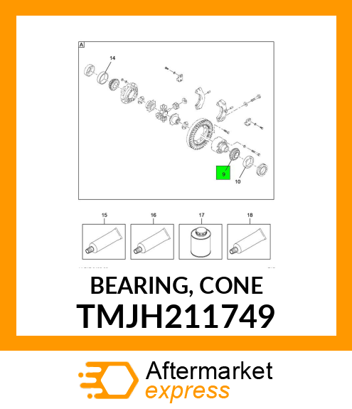 BEARING, CONE TMJH211749