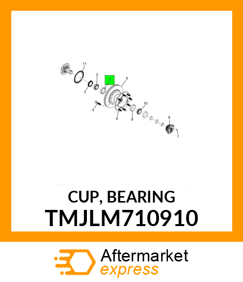 CUP, BEARING TMJLM710910