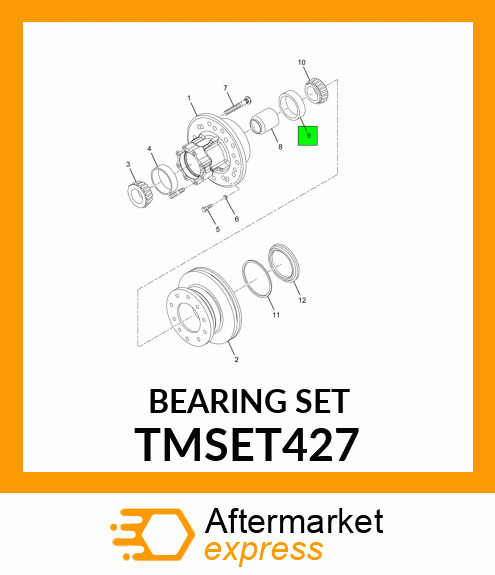 BEARING SET TMSET427