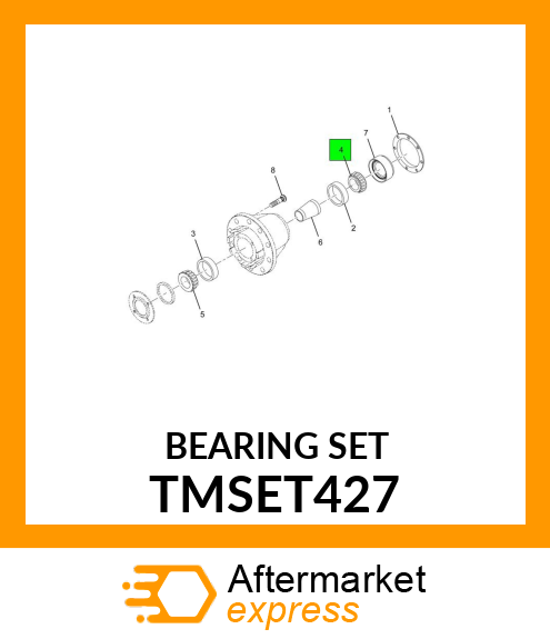 BEARING SET TMSET427