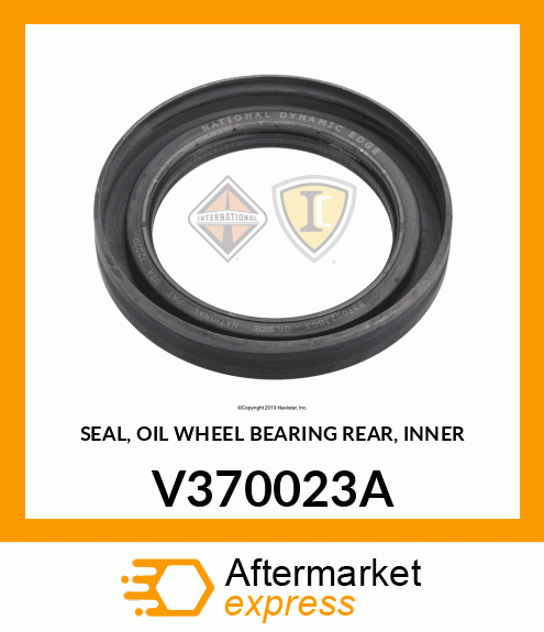 SEAL, OIL WHEEL BEARING REAR, INNER V370023A