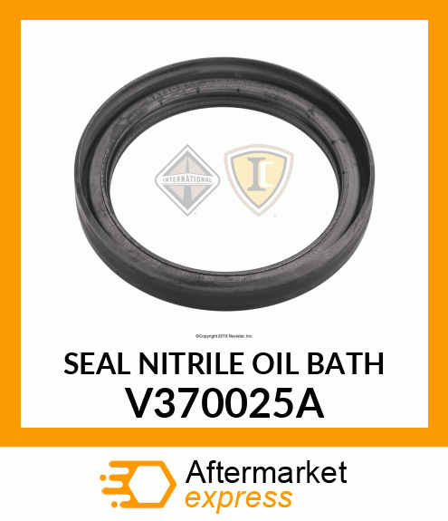 SEAL NITRILE OIL BATH V370025A