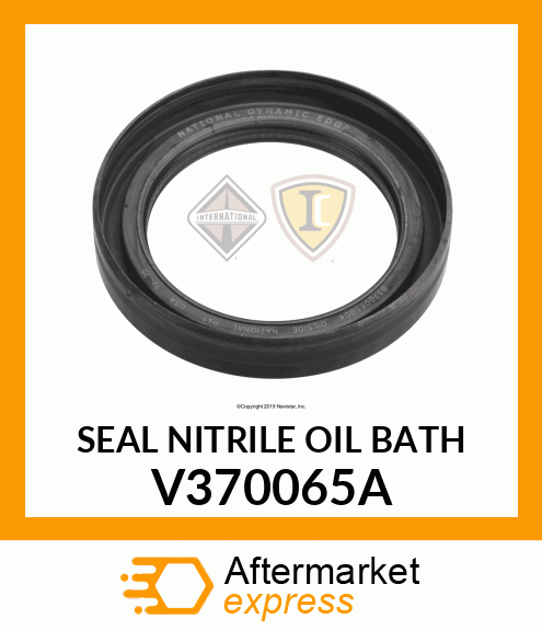 SEAL NITRILE OIL BATH V370065A