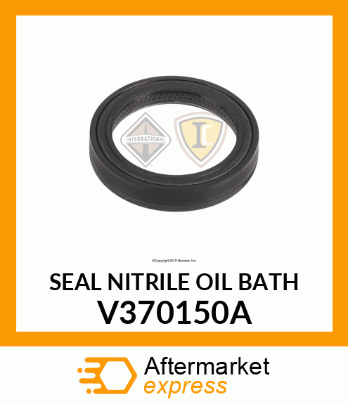 SEAL NITRILE OIL BATH V370150A