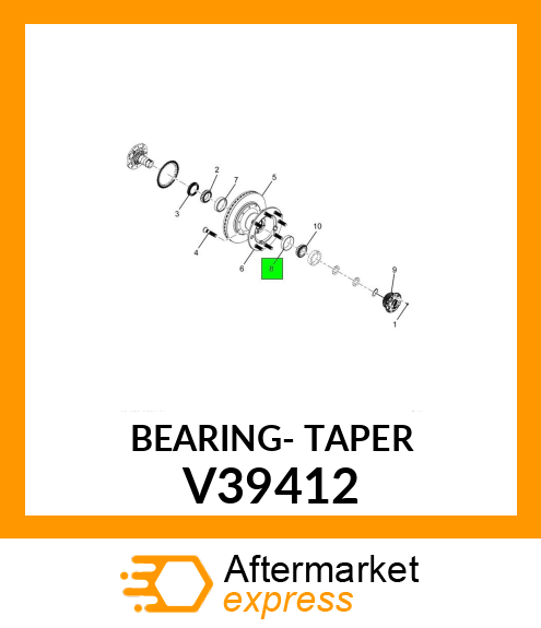 BEARING- TAPER V39412