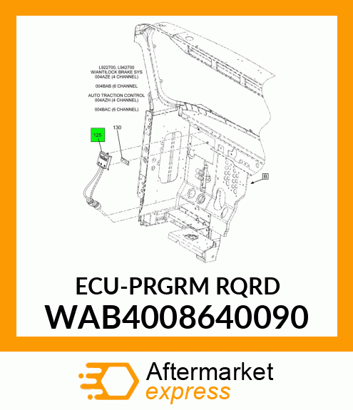 ECU-PRGRM RQRD WAB4008640090