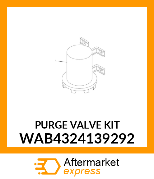 PURGE VALVE KIT WAB4324139292