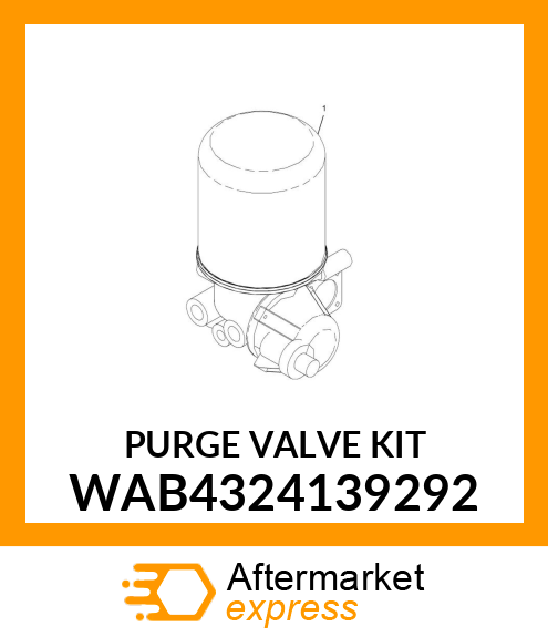 PURGE VALVE KIT WAB4324139292