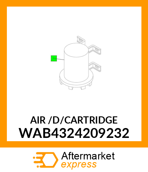 AIR /D/CARTRIDGE WAB4324209232