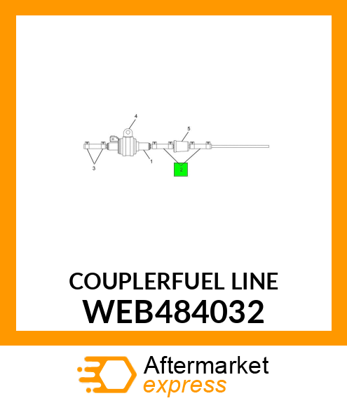 COUPLERFUEL LINE WEB484032