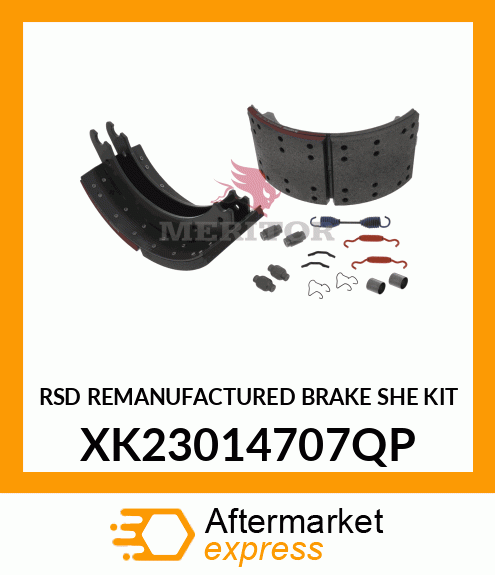 RSD REMANUFACTURED BRAKE SHE KIT XK23014707QP