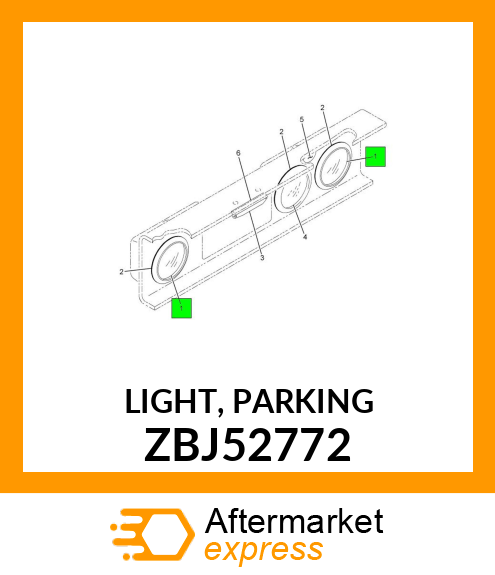 LIGHT, PARKING ZBJ52772