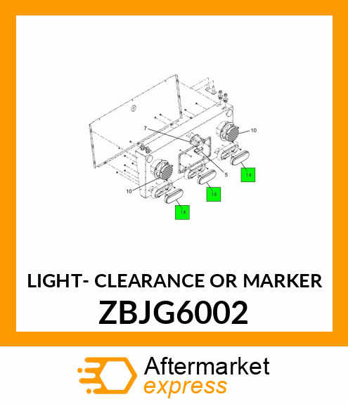 LIGHT- CLEARANCE OR MARKER ZBJG6002