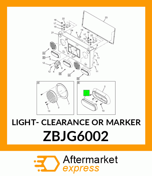 LIGHT- CLEARANCE OR MARKER ZBJG6002