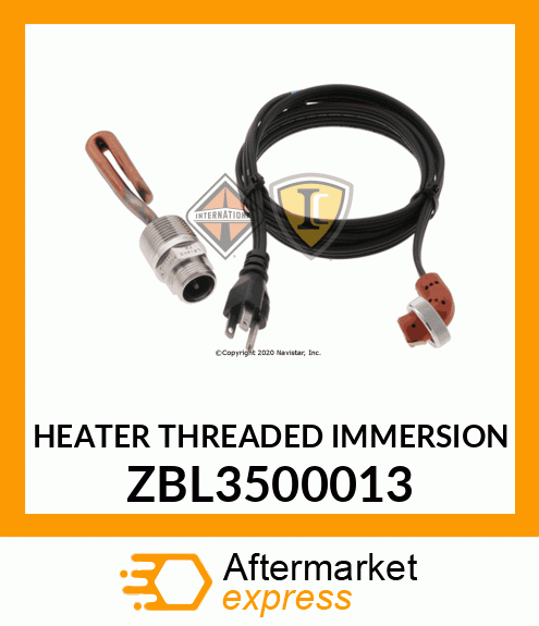 HEATER THREADED IMMERSION ZBL3500013