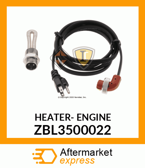 HEATER- ENGINE ZBL3500022