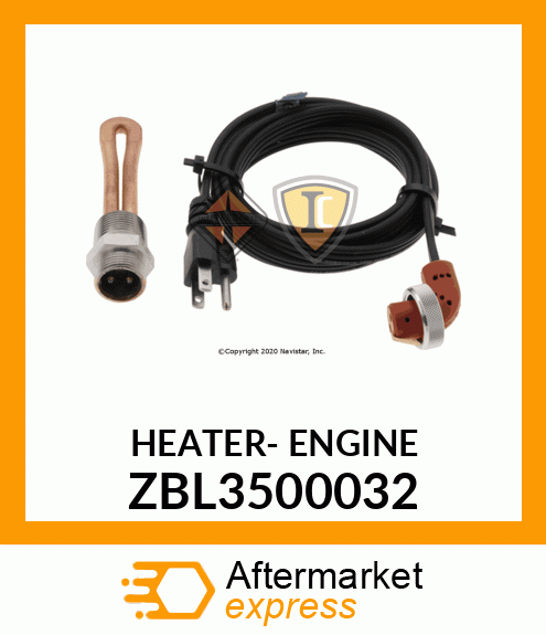 HEATER- ENGINE ZBL3500032