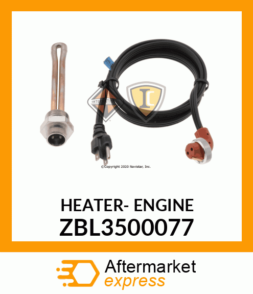 HEATER- ENGINE ZBL3500077