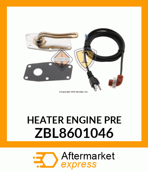 HEATER ENGINE PRE ZBL8601046