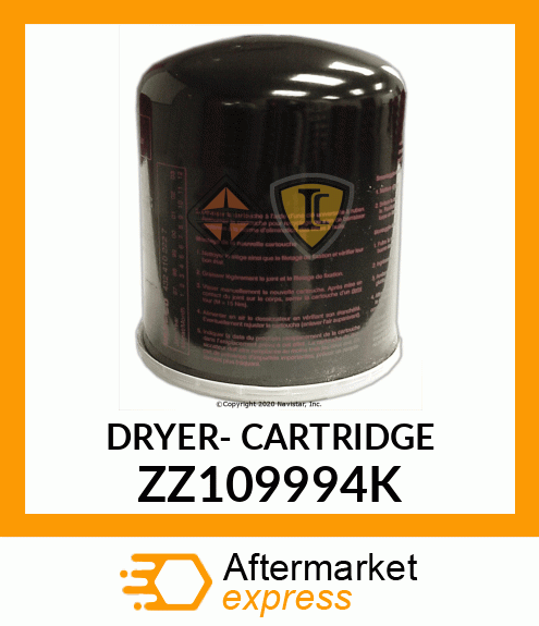 DRYER- CARTRIDGE ZZ109994K