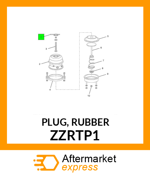 PLUG, RUBBER ZZRTP1