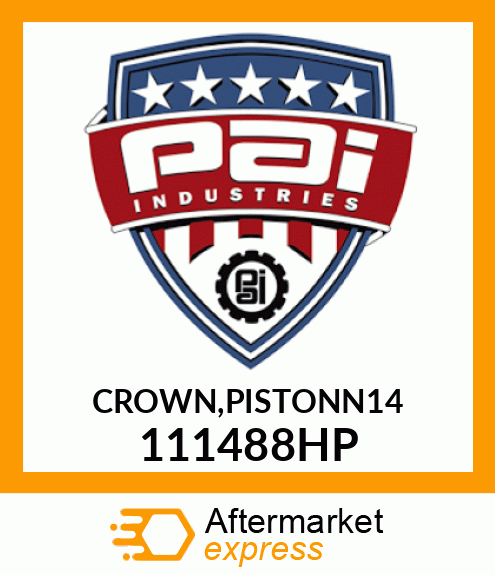 CROWN,PISTON(N14) 111488HP