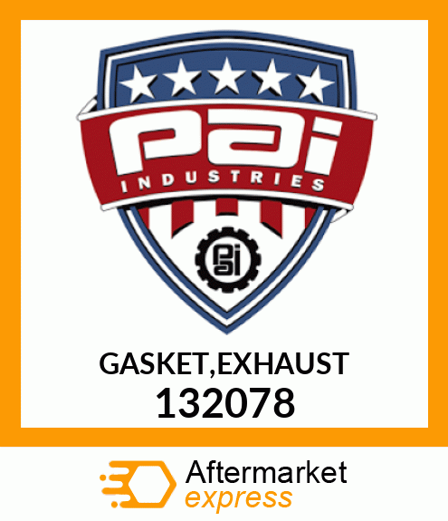 GASKET,EXHAUST 132078