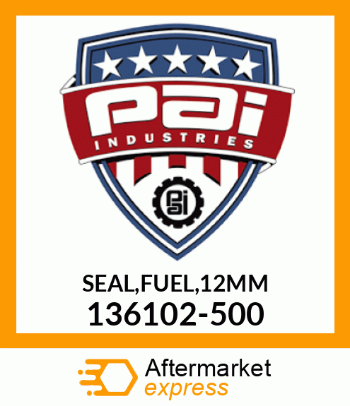 SEAL,FUEL,12MM 136102-500