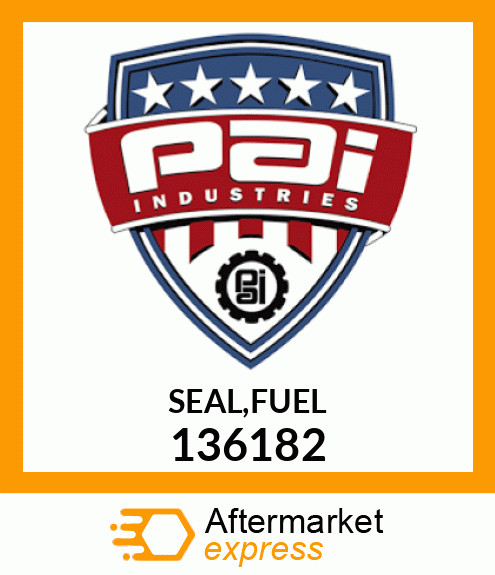 SEAL,FUEL 136182