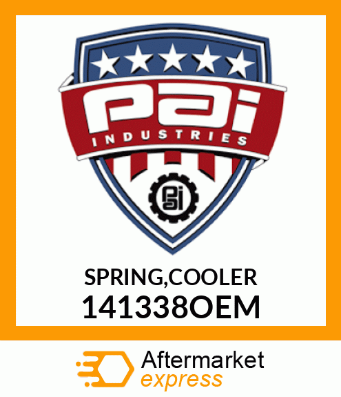 SPRING,COOLER 141338OEM