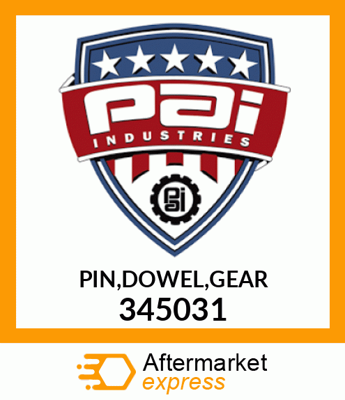 DOWEL PIN 345031