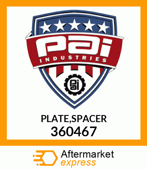 SPACER PLATE 360467