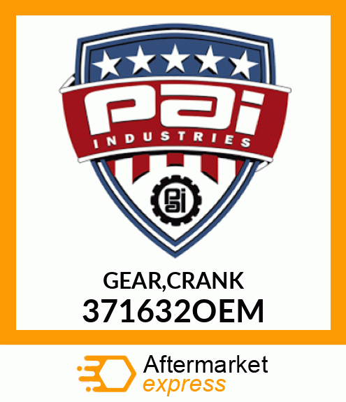 GEAR,CRANK 371632OEM