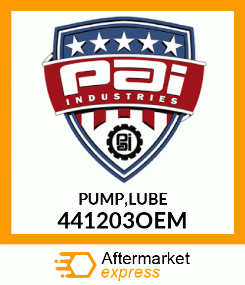 PUMP,LUBE 441203OEM