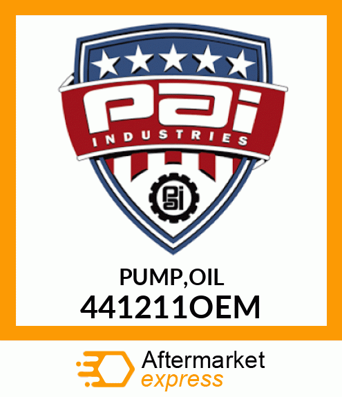 PUMP,OIL 441211OEM