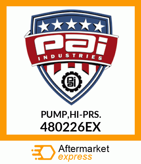 PUMP,HI-PRS. 480226EX