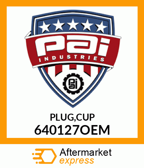 PLUG,CUP 640127OEM