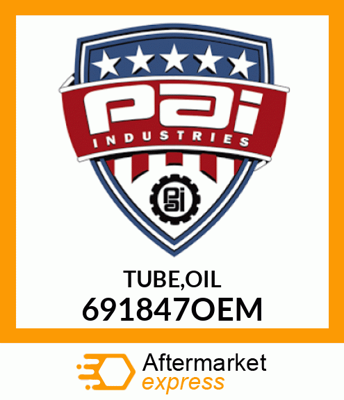 TUBE,OIL 691847OEM