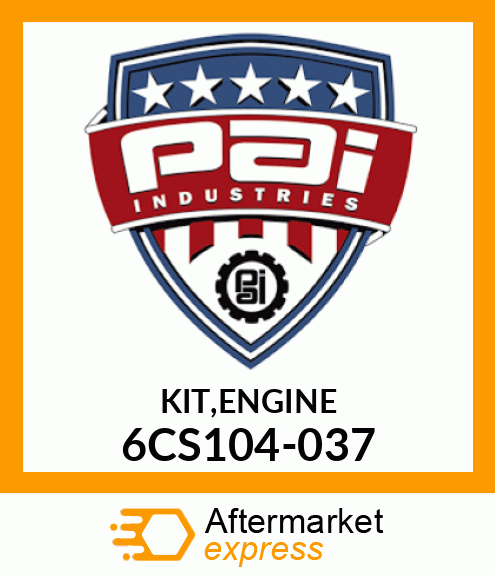 KIT,ENGINE 6CS104-037