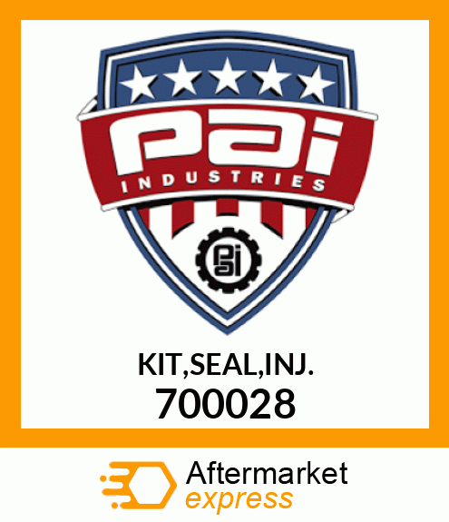 KIT,SEAL,INJ. 700028