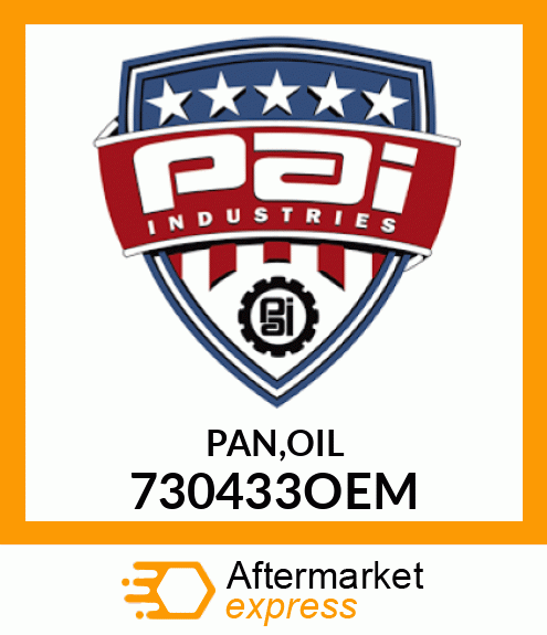 PAN,OIL 730433OEM