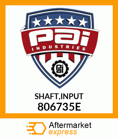 SHAFT,INPUT 806735E